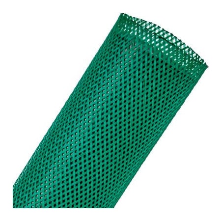 Techflex Techflex 2in Flexo PET General Purpose Sleeving Dia., 200', Green PTN2.00GN-200